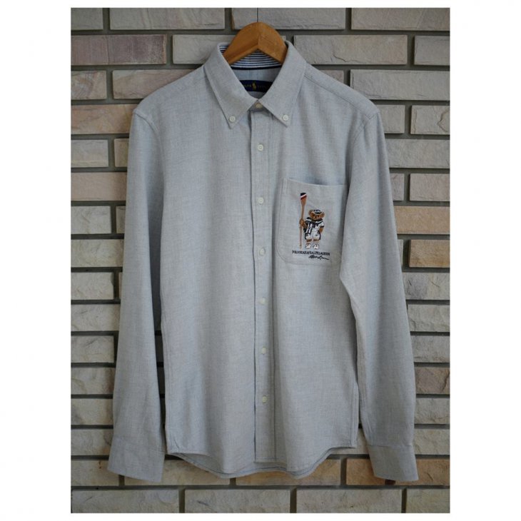 POLO RALPH LAUREN LONG-SLEEVE POLO BEAR SHIRT