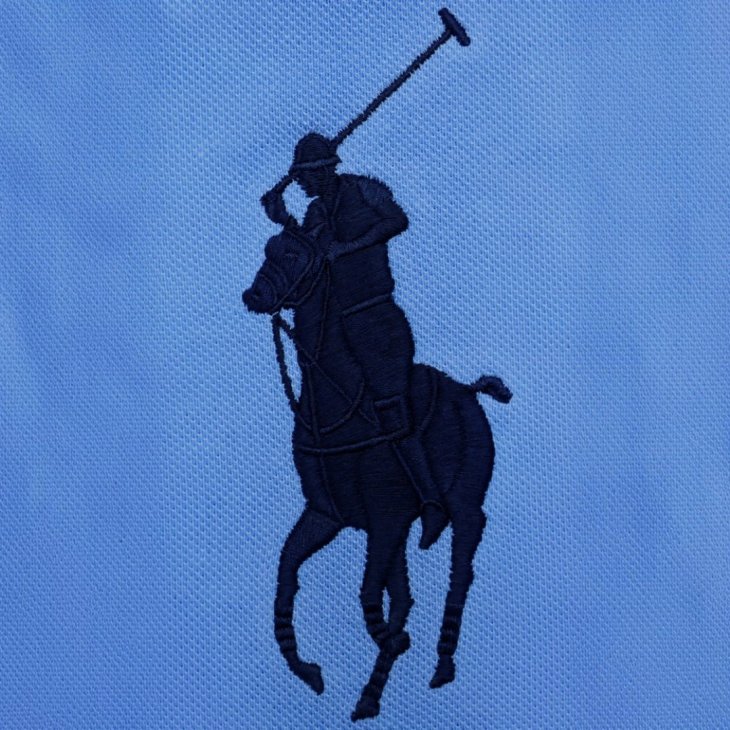POLO RALPH LAUREN CUSTOM SLIM FIT BIG PONY MESH POLO SHIRT