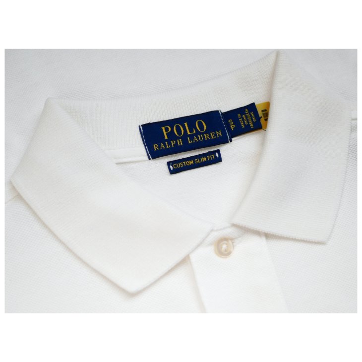 POLO RALPH LAUREN CUSTOM SLIM FIT BIG PONY MESH POLO SHIRT