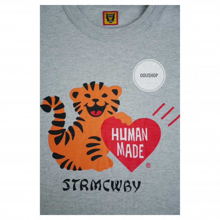 HUMAN MADE PRINT TIGER TEE