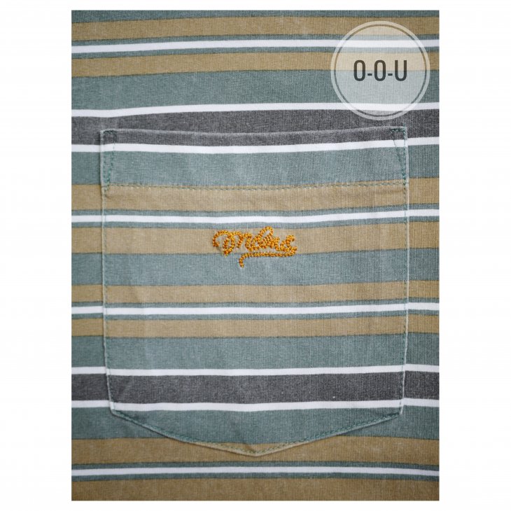 MADNESS STRIPED POCKET TEE