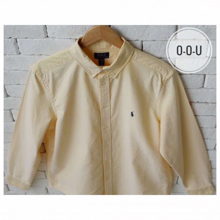 POLO RALPH LAUREN BOYS COTTON OXFORD SHIRT
