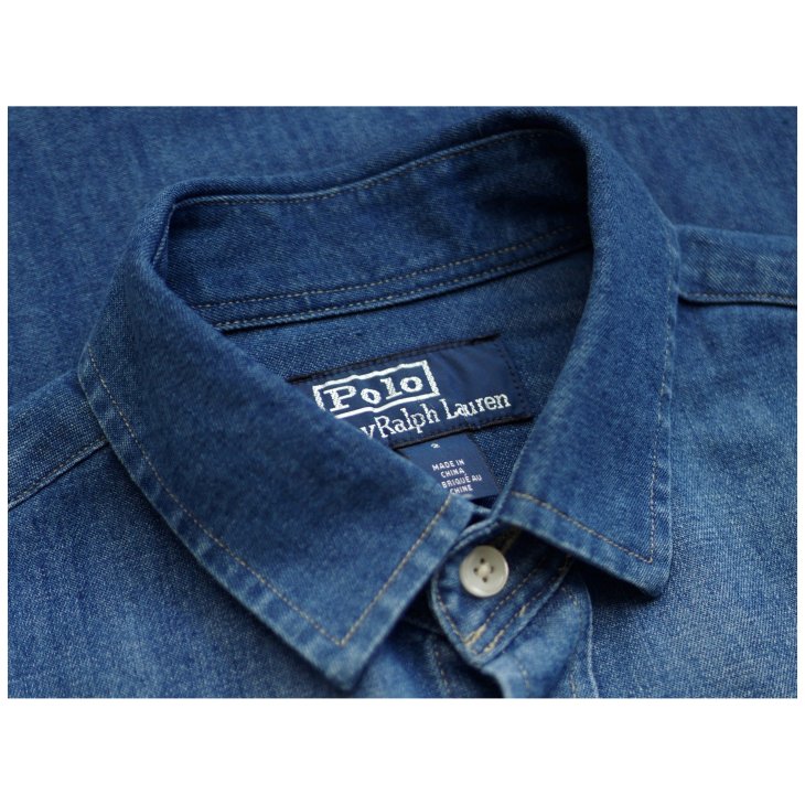 POLO RALPH LAUREN WOMEN SLIM FIT DENIM SHIRT