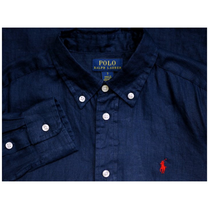 POLO RALPH LAUREN KIDS LINEN SHIRT