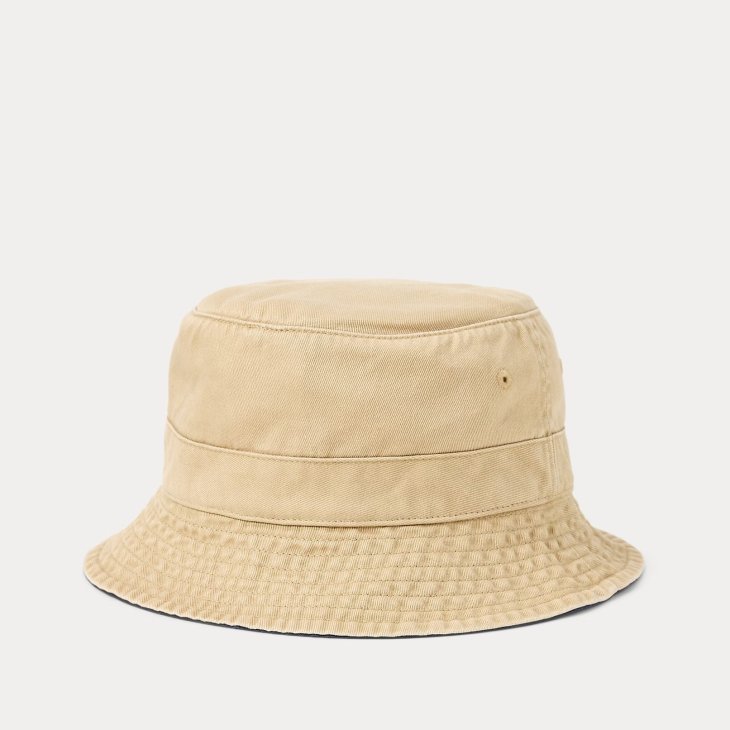 POLO RALPH LAUREN POLO BEAR TWILL BUCKET HAT