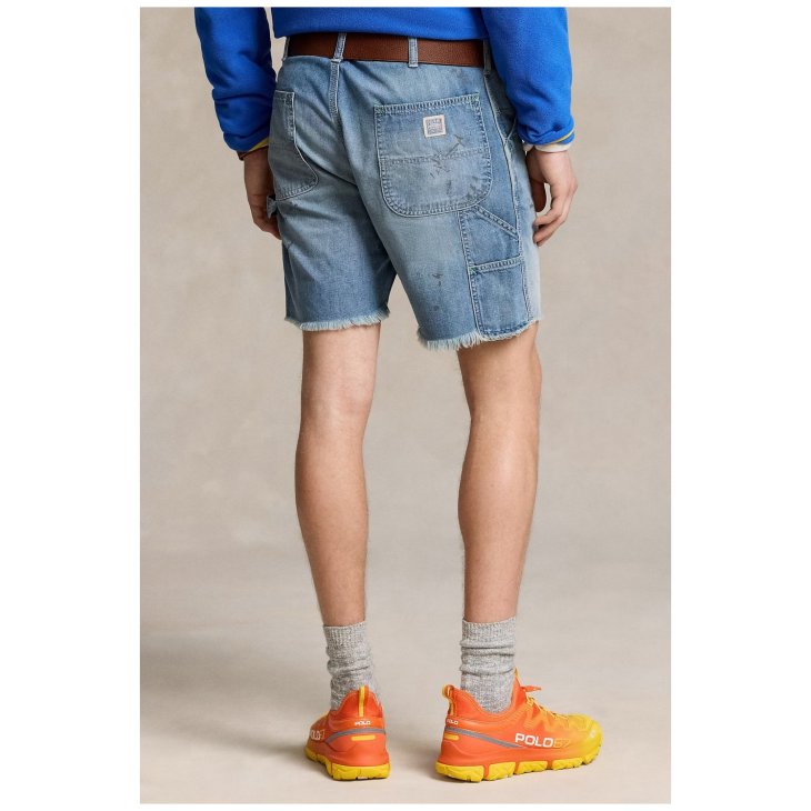 POLO RALPH LAUREN 16.5CM RELAXED FIT CUT-OFF DENIM SHORT