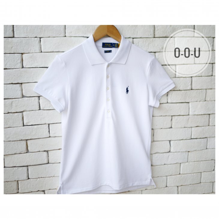 POLO RALPH LAUREN WOMEN SLIM FIT STRETCH POLO SHIRT