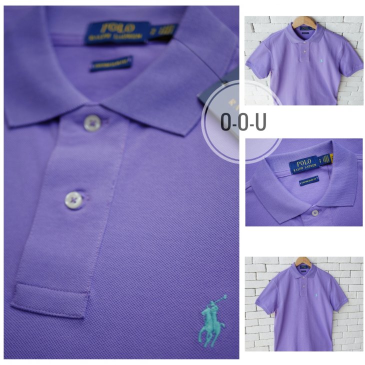 POLO RALPH LAUREN CUSTOM SLIM FIT POLO SHIRT