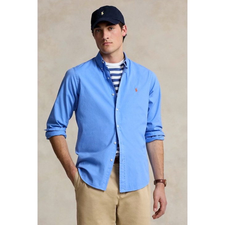 POLO RALPH LAUREN CUSTOM FIT FEATHERWEIGHT TWILL SHIRT