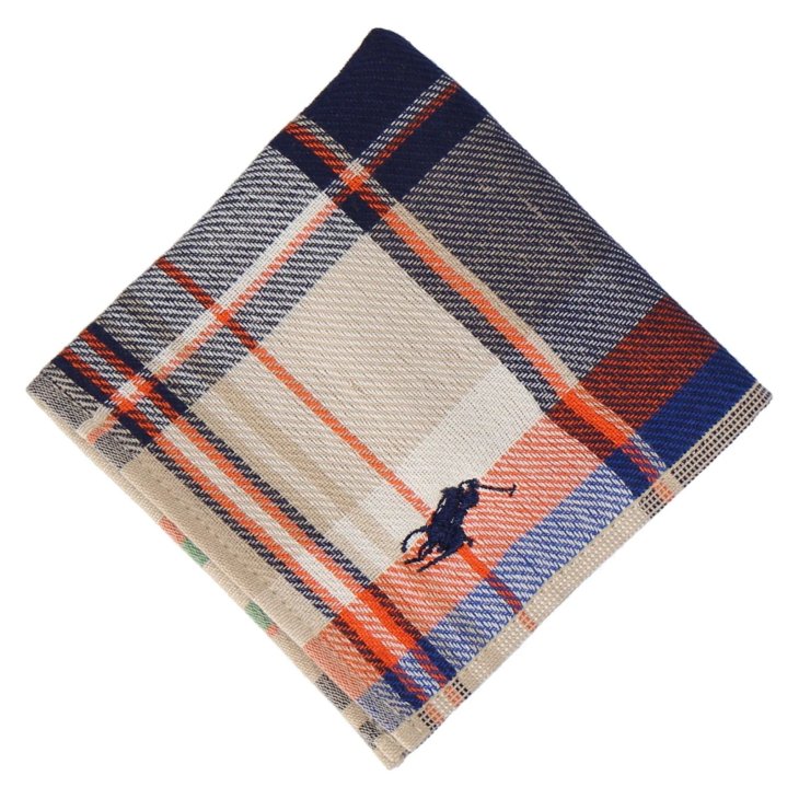 POLO RALPH LAUREN COTTON TERRY MULTICOLOR HANDKERCHIEF