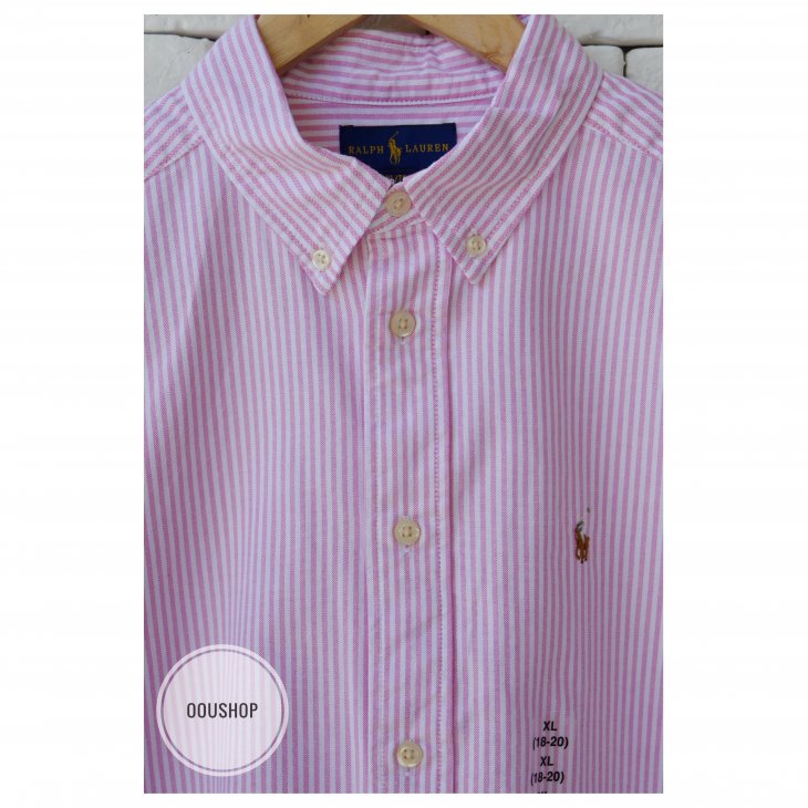 POLO RALPH LAUREN STRIPED BOYS COTTON SHIRT