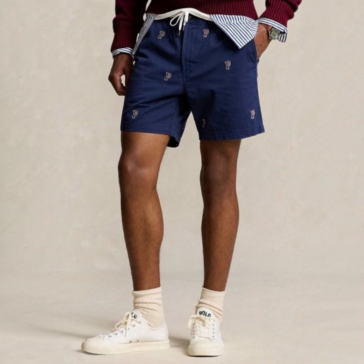 POLO RALPH LAUREN 6-INCH POLO PREPSTER P-WING CHINO SHORT