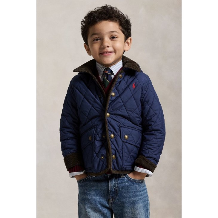 POLO RALPH LAUREN KIDS HOODED BARN JACKET