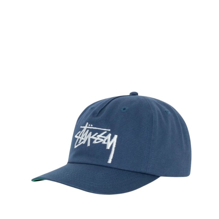 STUSSY MID-DEPTH BIG STOCK SNAPBACK CAP