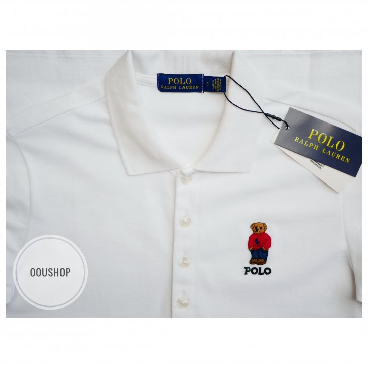 POLO RALPH LAUREN POLO BEAR SLIM FIT POLO SHIRT
