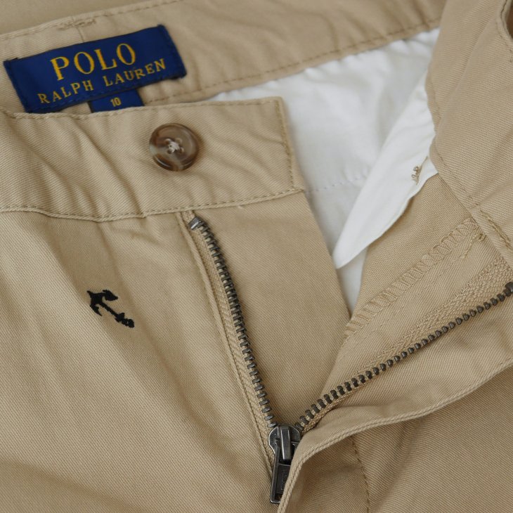 POLO RALPH LAUREN BOYS STRAIGHT FIT STRETCH CHINO PANT