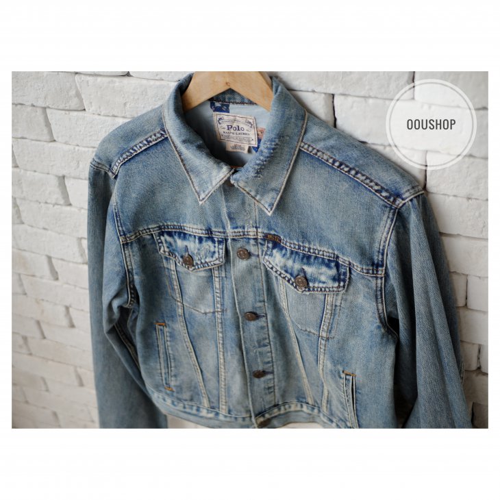 POLO RALPH LAUREN POLO BEAR TRUCKER JACKET
