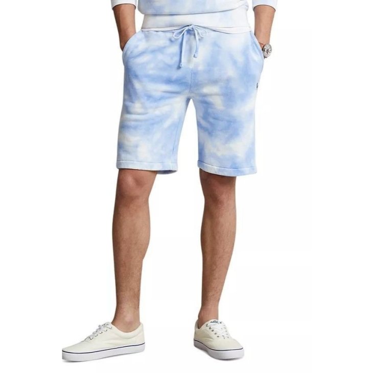 POLO RALPH LAUREN 24.1 CM TIE-DYE FLEECE SHORT