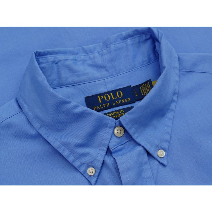 POLO RALPH LAUREN CUSTOM FIT FEATHERWEIGHT TWILL SHIRT