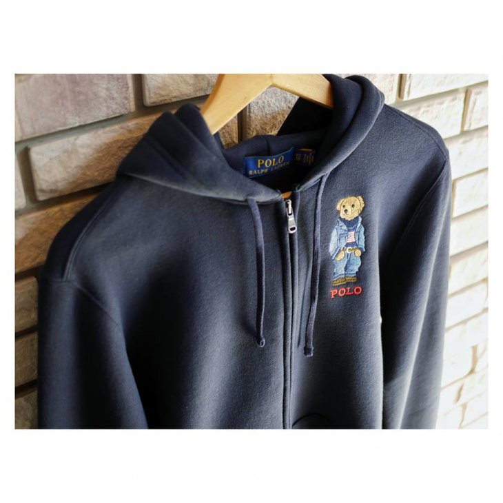 POLO BEAR FLEECE HOODIE