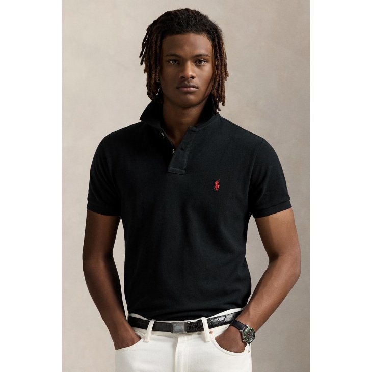 POLO RALPH LAUREN CUSTOM SLIM FIT POLO SHIRT