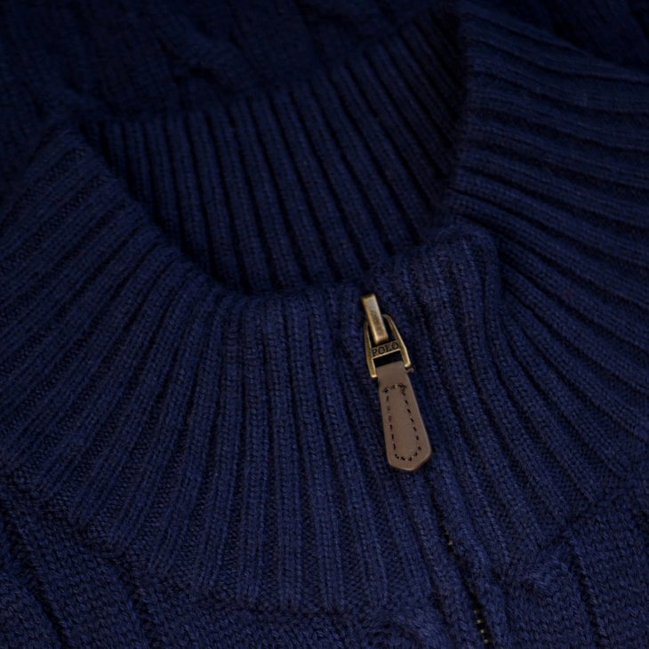 POLO RALPH LAUREN CABLE-KNIT WOOL-CASHMERE JUMPER