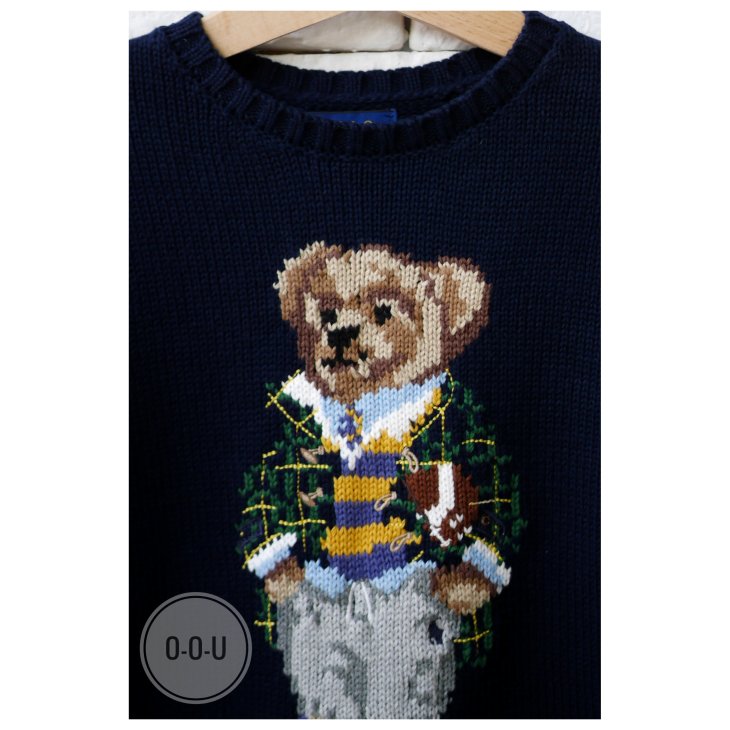 POLO RALPH LAUREN KIDS POLO BEAR SWEATER