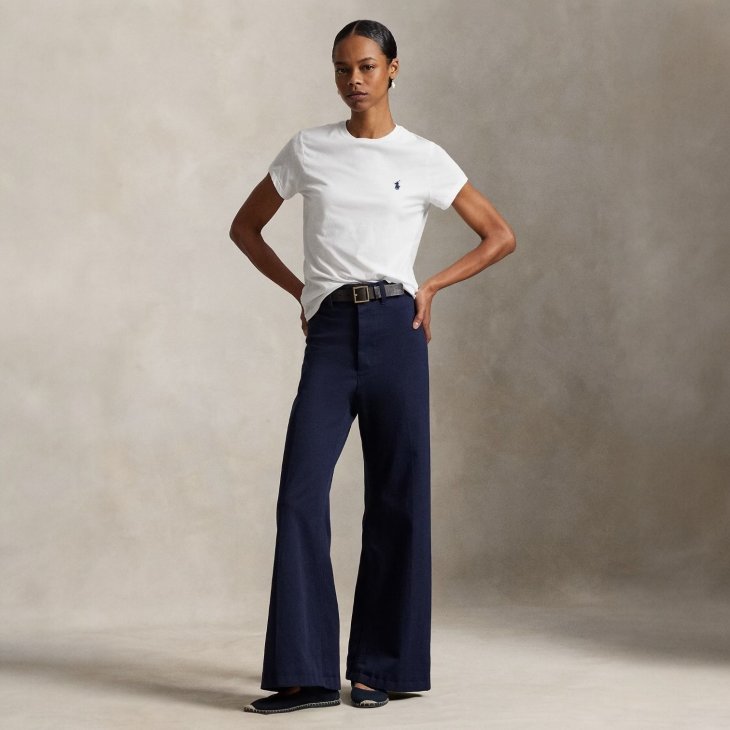 POLO RALPH LAUREN WOMEN COTTON JERSEY TEE