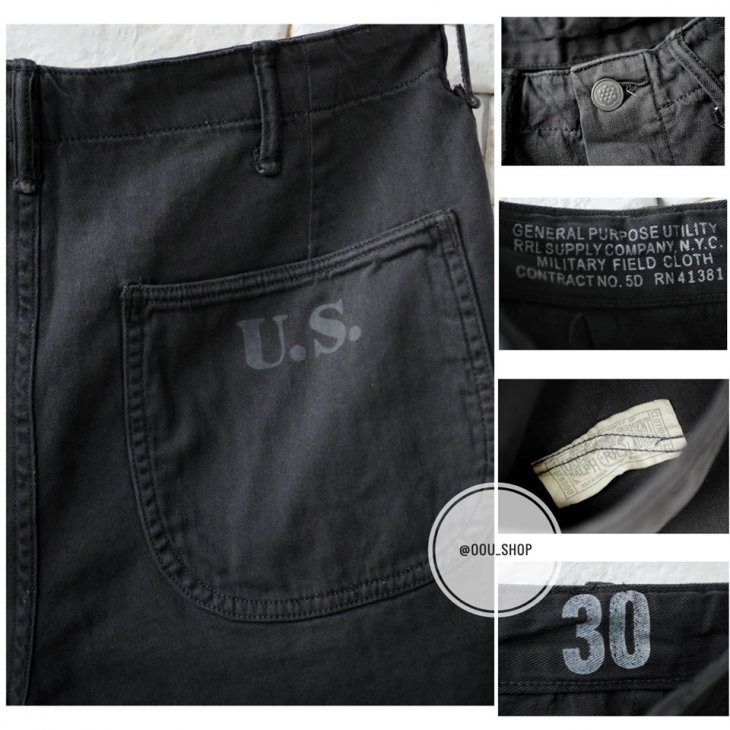 RRL COTTON FIELD CHINO SHORT