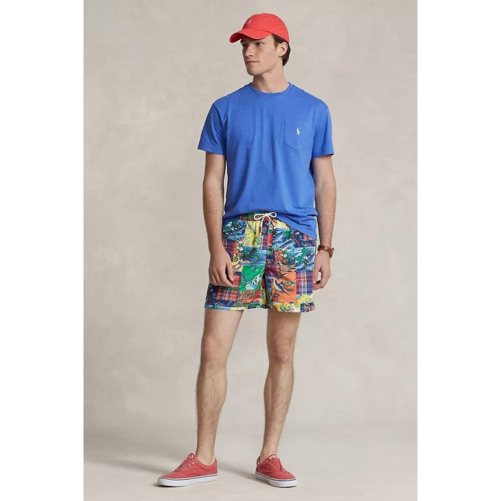 POLO RALPH LAUREN 5.75-INCH TRAVELER CLASSIC SWIM TRUNK