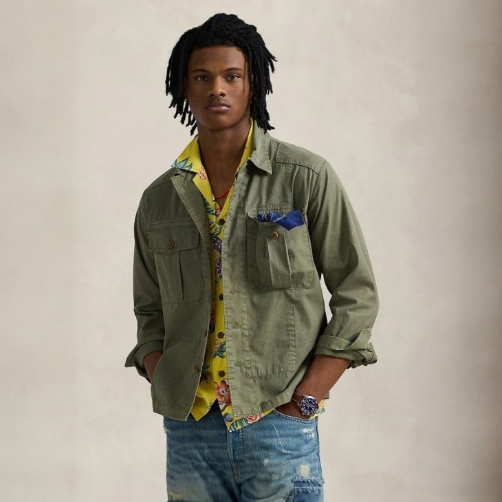 POLO RALPH LAUREN TWILL OVERSHIRT
