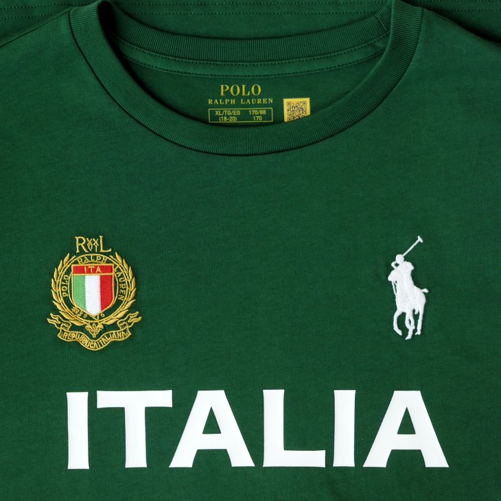 POLO RALPH LAUREN BOYS ITALY T-SHIRT