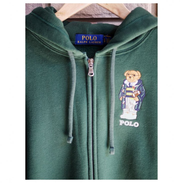 POLO BEAR FLEECE HOODIE