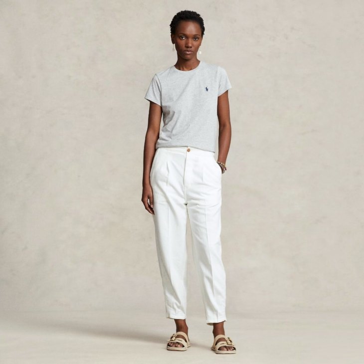 POLO RALPH LAUREN WOMEN COTTON JERSEY TEE