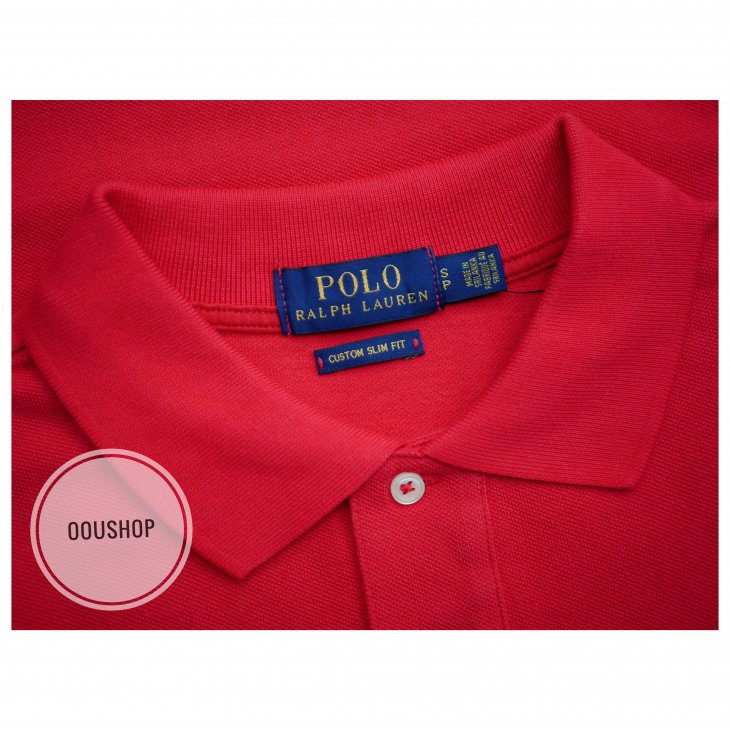 POLO RALPH LAUREN CUSTOM SLIM FIT POLO SHIRT