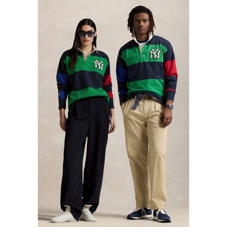 POLO RALPH LAUREN X MLB YANKEES RUGBY SHIRT