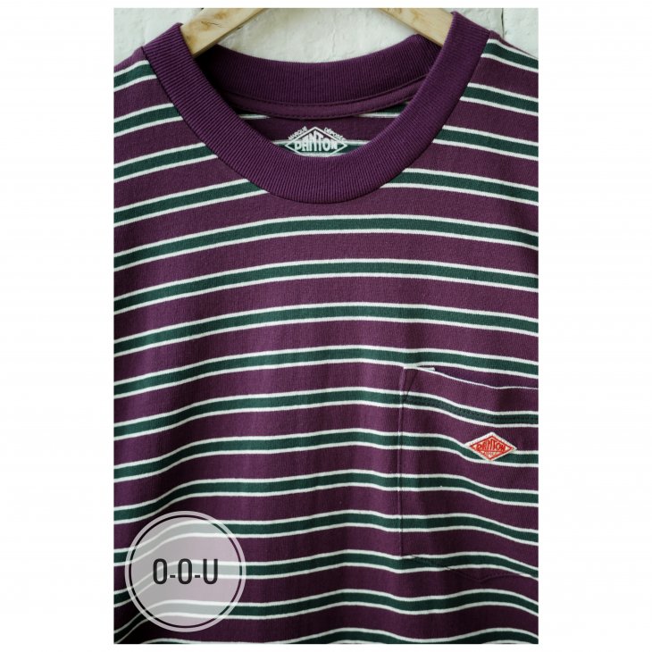 DANTON STRIPE POCKET TEE