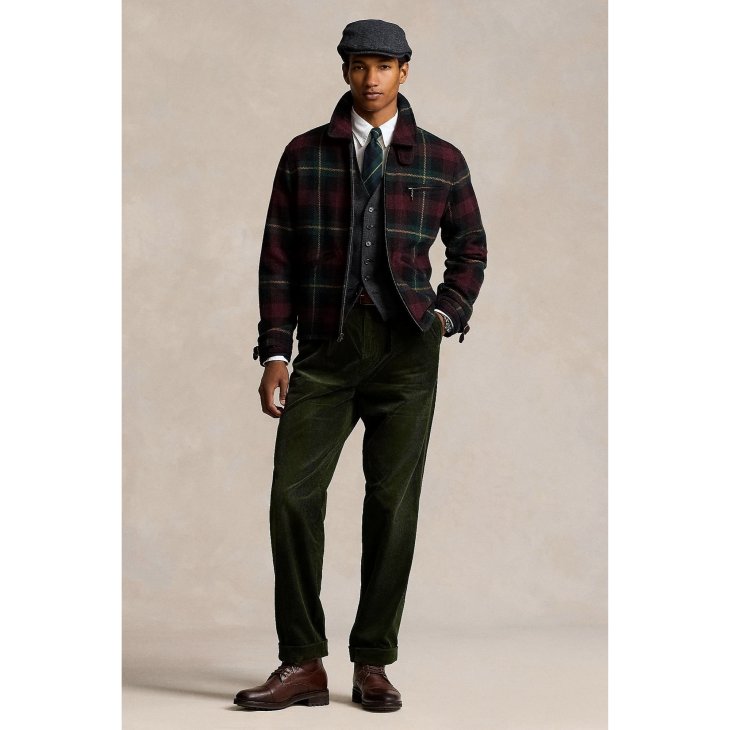 POLO RALPH LAUREN STRETCH SLIM FIT CORDUROY PANT