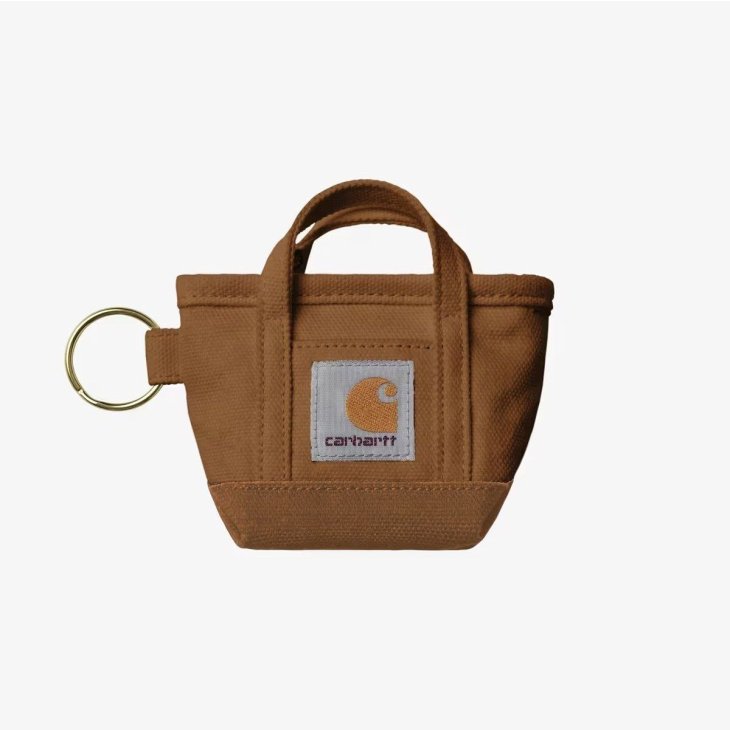 CARHARTT MINI TOTE BAG KEYCHAIN