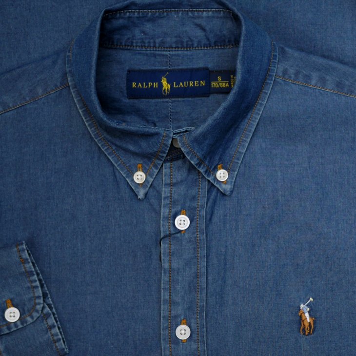 POLO RALPH LAUREN CUSTOM FIT DENIM SHIRT