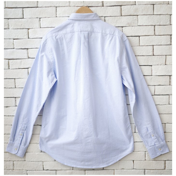 POLO RALPH LAUREN CUSTOM FIT STRIPED OXFORD SHIRT