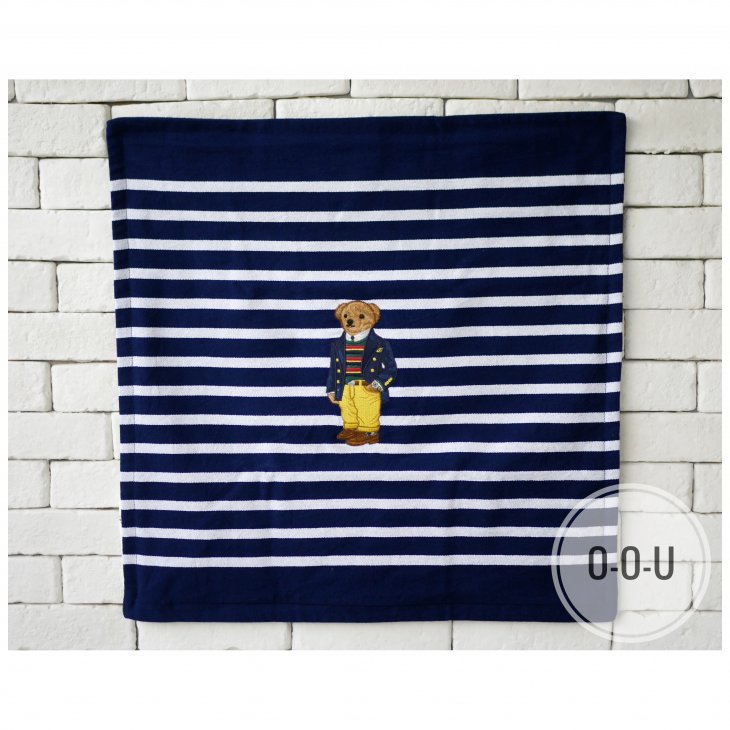 POLO RALPH LAUREN POLO BEAR THROW PILLOW