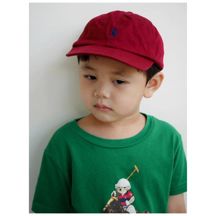 POLO RALPH LAUREN KIDS COTTON CHINO BASEBALL CAP
