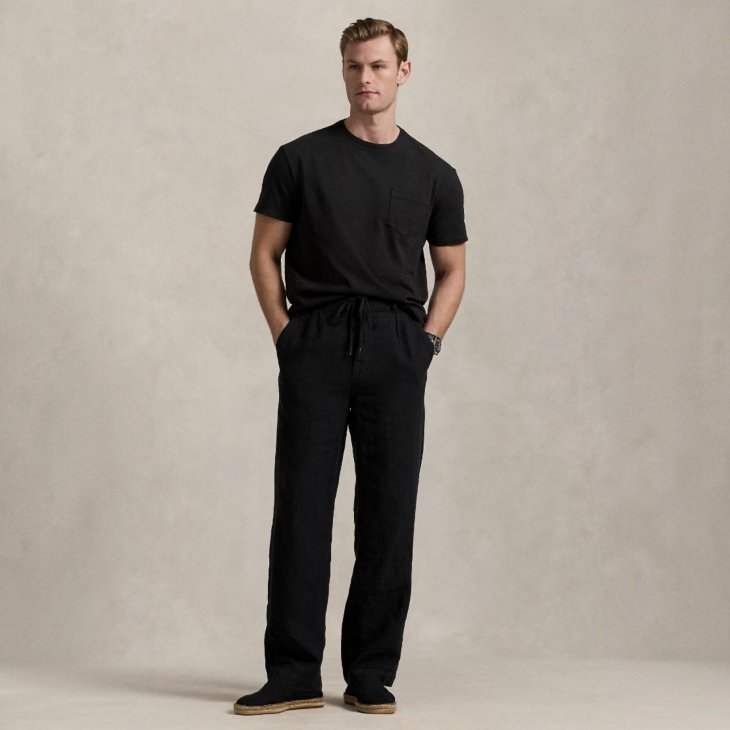 POLO RALPH LAUREN BIG FIT JERSEY POCKET T-SHIRT