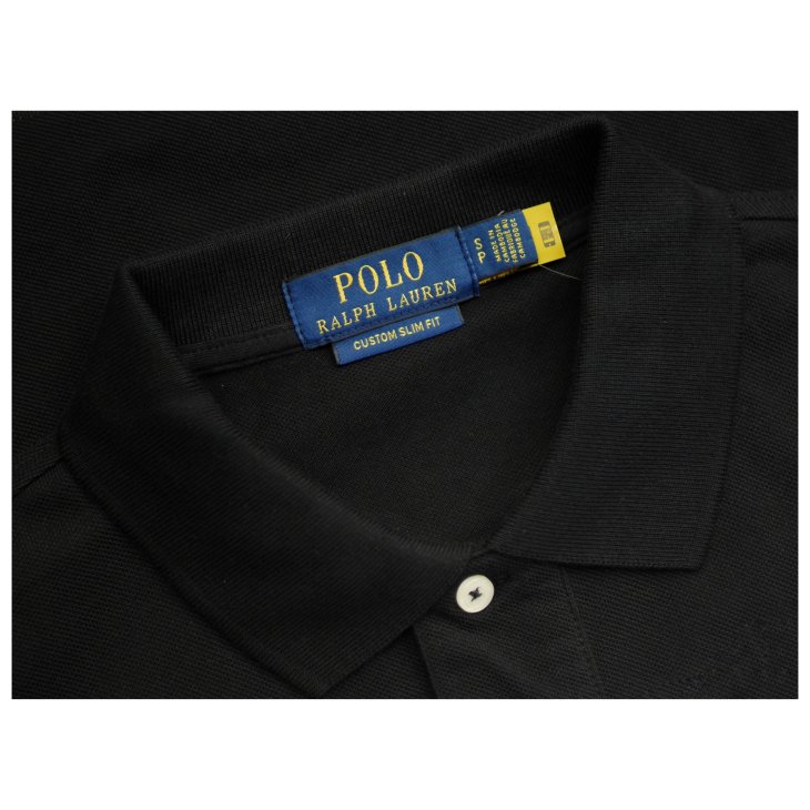 POLO RALPH LAUREN CUSTOM SLIM FIT BIG PONY MESH POLO SHIRT