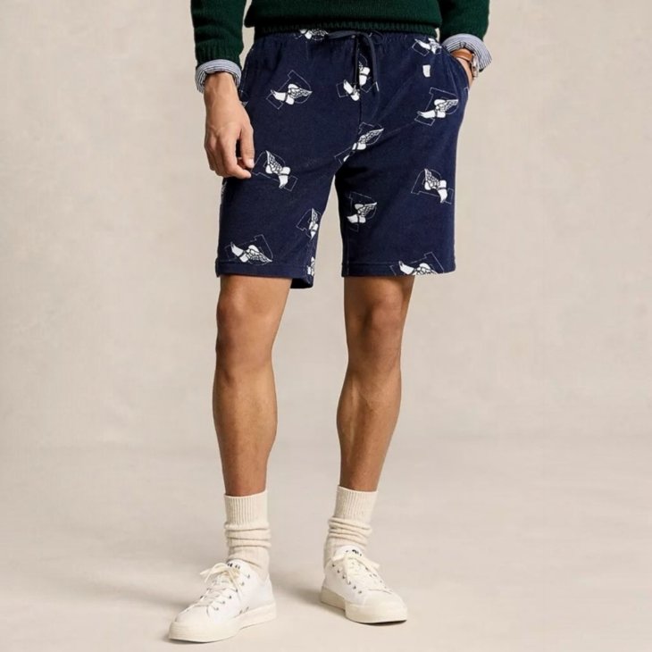 POLO RALPH LAUREN 19 CM P-WING TERRY SHORT