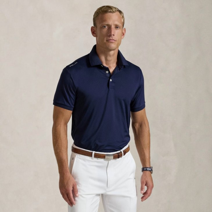 POLO RALPH LAUREN RLX TAILORED FIT PERFORMANCE POLO SHIRT