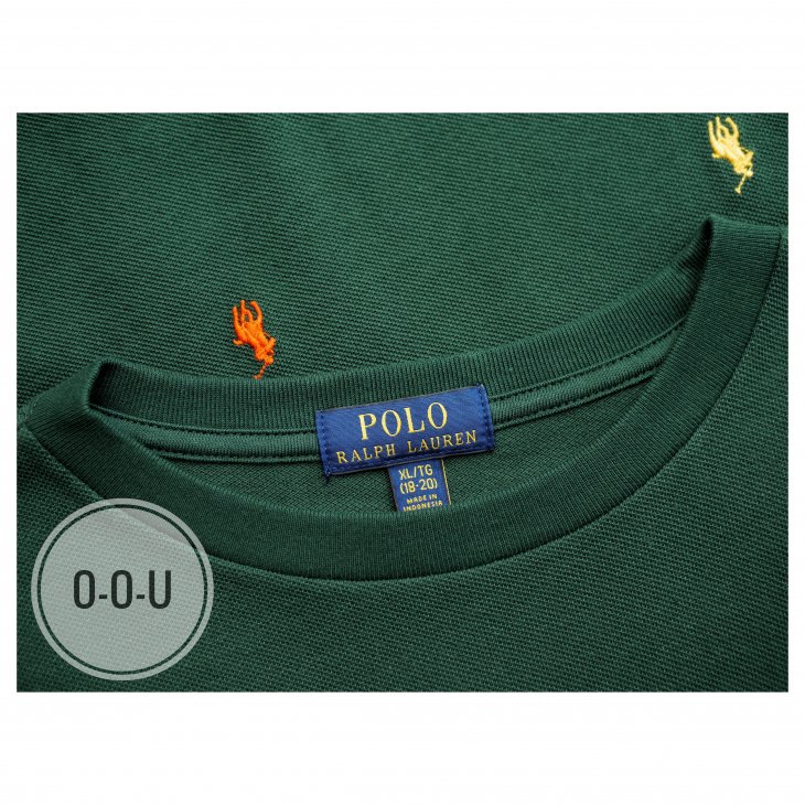 POLO RALPH LAUREN BOYS POLO PONY COTTON MESH LONG-SLEEVE TEE