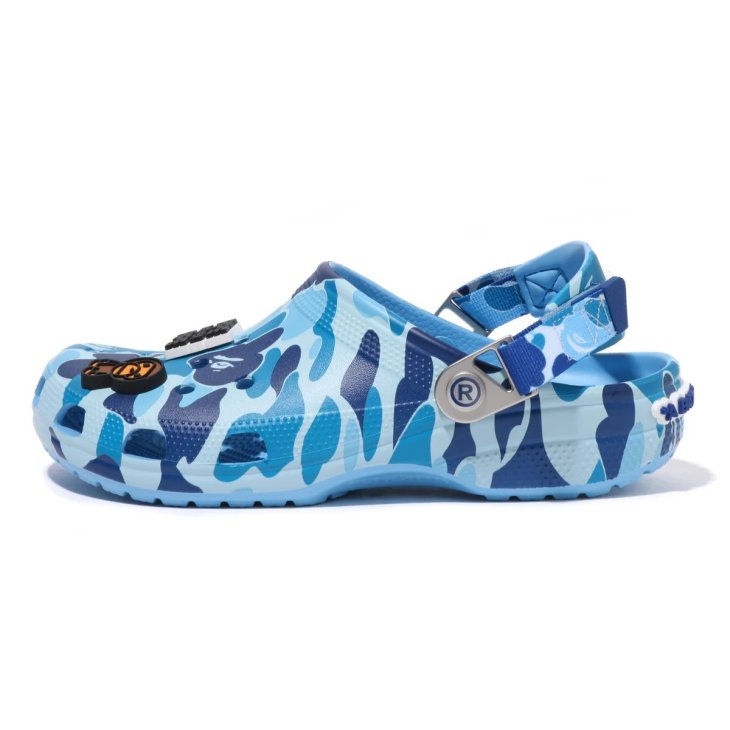 BAPE X CROCS CLASSIC KIDS CLOG