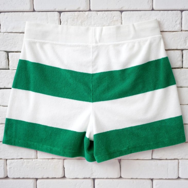 POLO RALPH LAUREN WOMEN STRIPED DRAWSTRING ATHLETIC SHORT